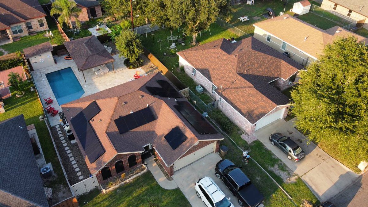 Our EPC team recently completed a #residentialsolar + #gridagnostic #iq8 #enphase install in Edinburg, TX under  <a href="/AEPTexas/">AEP Texas</a>. The system includes <a href="/Enphase/">Enphase Energy</a> iQ8 microinverters with 25 <a href="/Qcells_NA/">Qcells North America</a> (QCELLS) Modules to provide 10 Kw PV + Grid Agnostic w/ Critical Load Assignment.