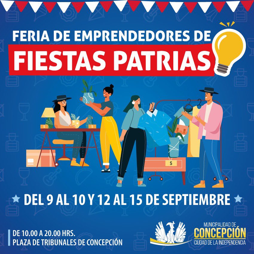TallerLaLoica's tweet photo. Holi! Me ayudas a difundir que esta semana del 12 al 15 de septiembre estaré en plaza Tribunales de #Concepcion feriando con todo mi trabajo. ❤️‍🔥🌺 https://t.co/lvb0jLNsya