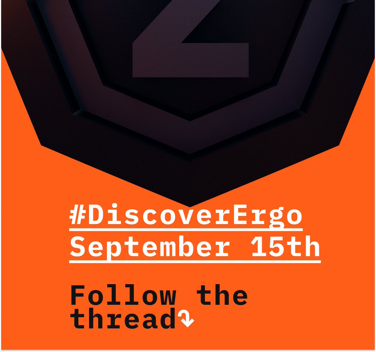 September 15th is #DiscoverErgo day! Lets make the world aware of Ergo, its community, and benefits!

$ERG #ERGO
