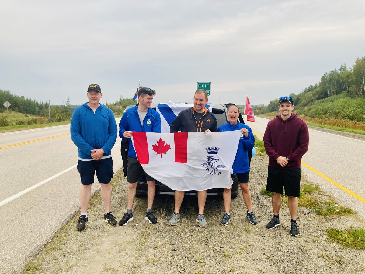 RunForWishesNS's tweet photo. Hello Digby!! 🤩

Members of HMCS Halifax Run For Wishes team are running across NS in support of granting wishes to critically ill children!

#HMCSHalifax
#RunForWishesNS
@townofdigby 
@MakeAWishNS https://t.co/dKcmk71L19