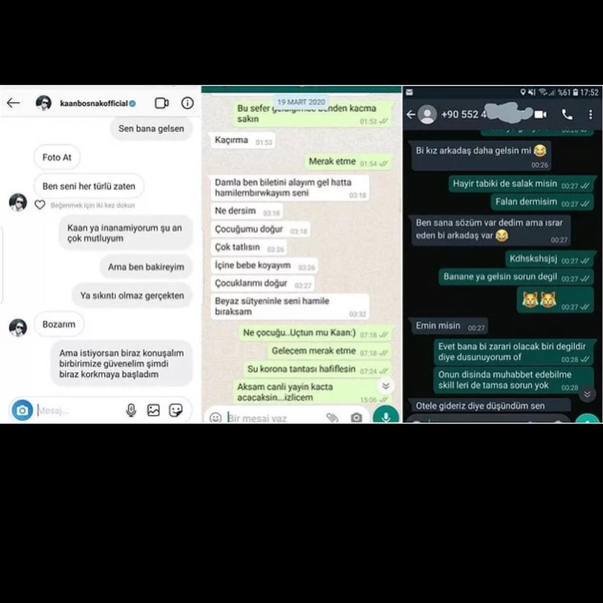 Kaan boşnak azgın bayır domuzu gibi geziyor ortalıkta aw