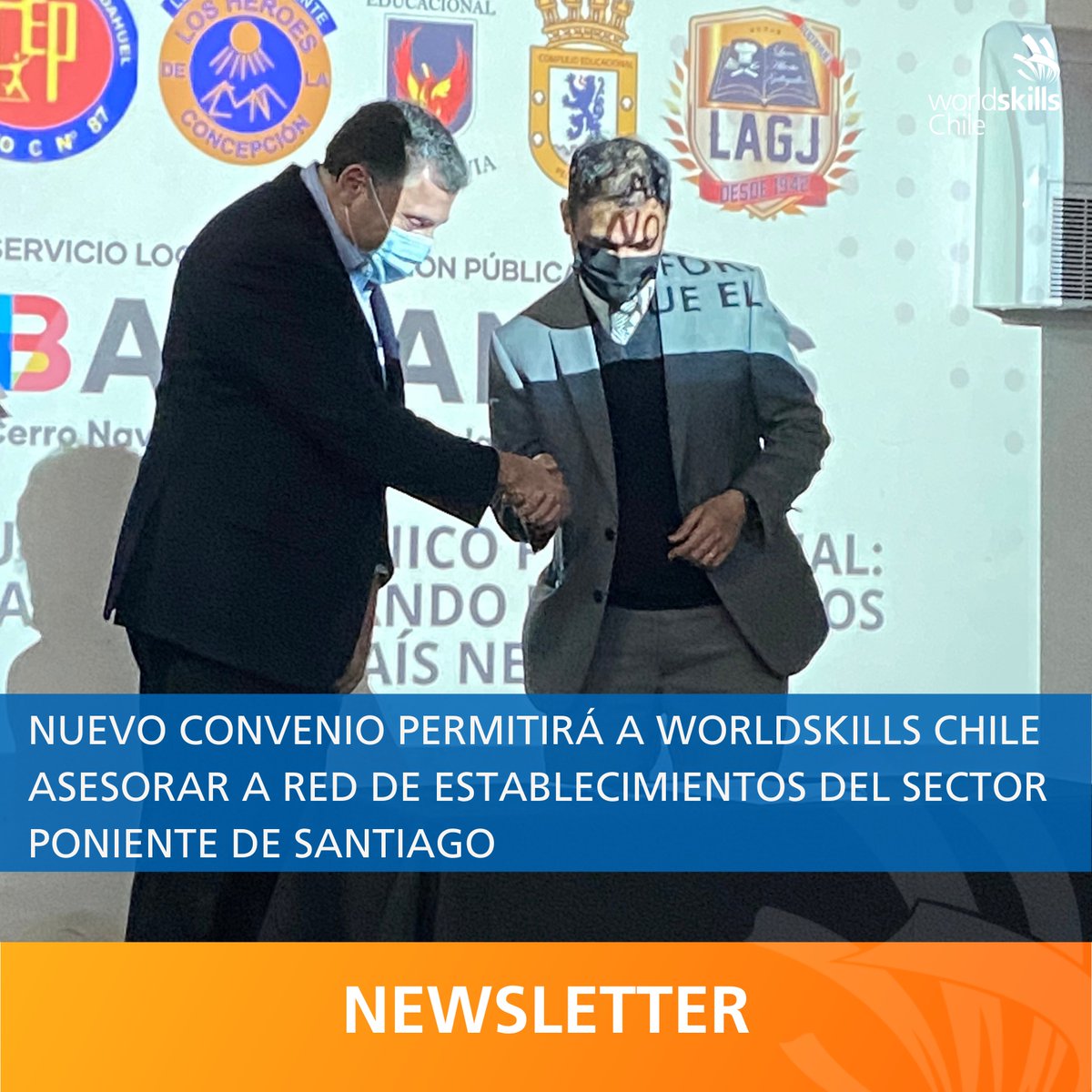 WorldSkillsCh's tweet photo. El acuerdo entre la Fundación y el Servicio Local de Educación Pública Barrancas permitirá brindar oportunidades a estudiantes para que accedan a cursos y talleres.
SIGUE LEYENDO EN EL SIGUIENTE LINK https://t.co/ttfYMK0rsM
#WorldSkills #WorldSkillsChile #SlepBarrancas https://t.co/e9FlXzuLP2
