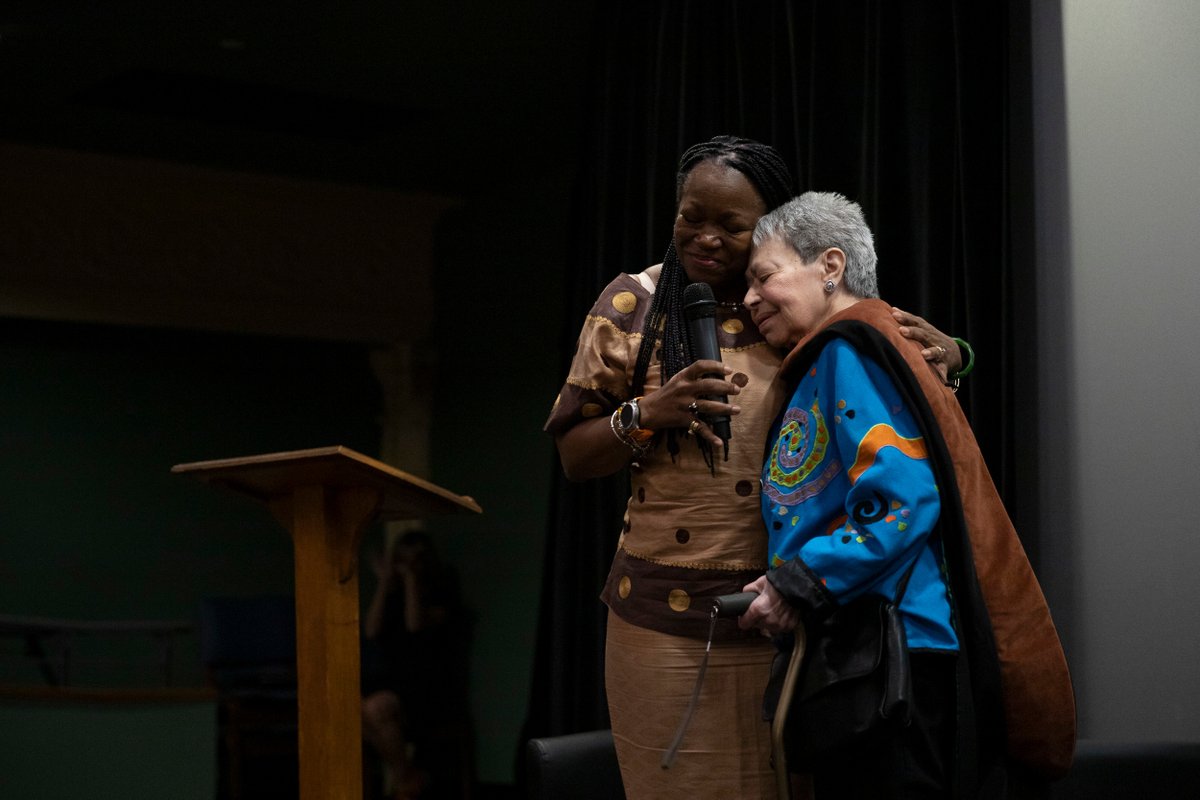 Celebrating Doctor of Fine Arts, Gladys Bailin Stern @athenacinema, with faculty, staff, students, alumni, and (more than a few) enthusiastic friends! What a fantastic start to another school year!  <a href="/OUDanceDivision/">OU Dance</a> <a href="/AldenLibrary/">OhioULibraries</a>