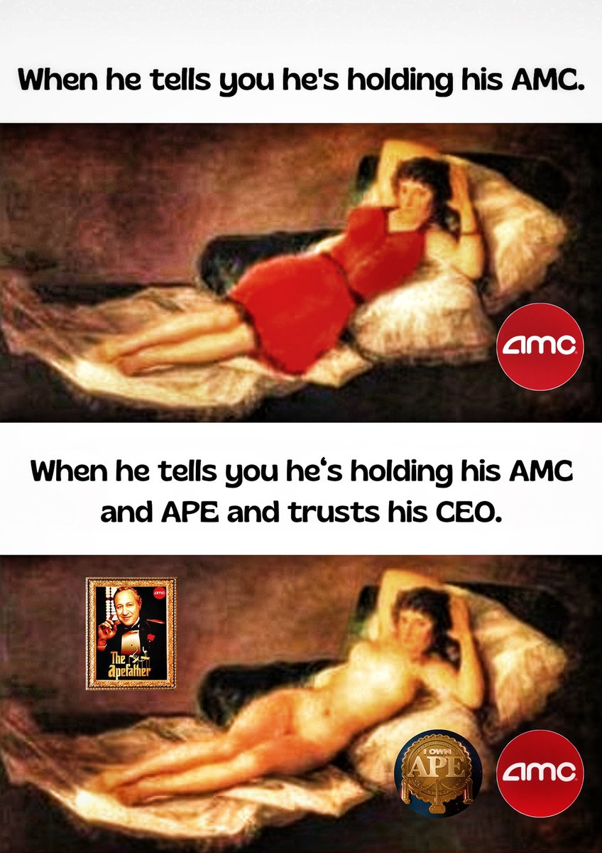 Melaunie3's tweet photo. Trust bro, trust.
#AMC #APE #AMCNOTLEAVING https://t.co/wIEvLC6nOA