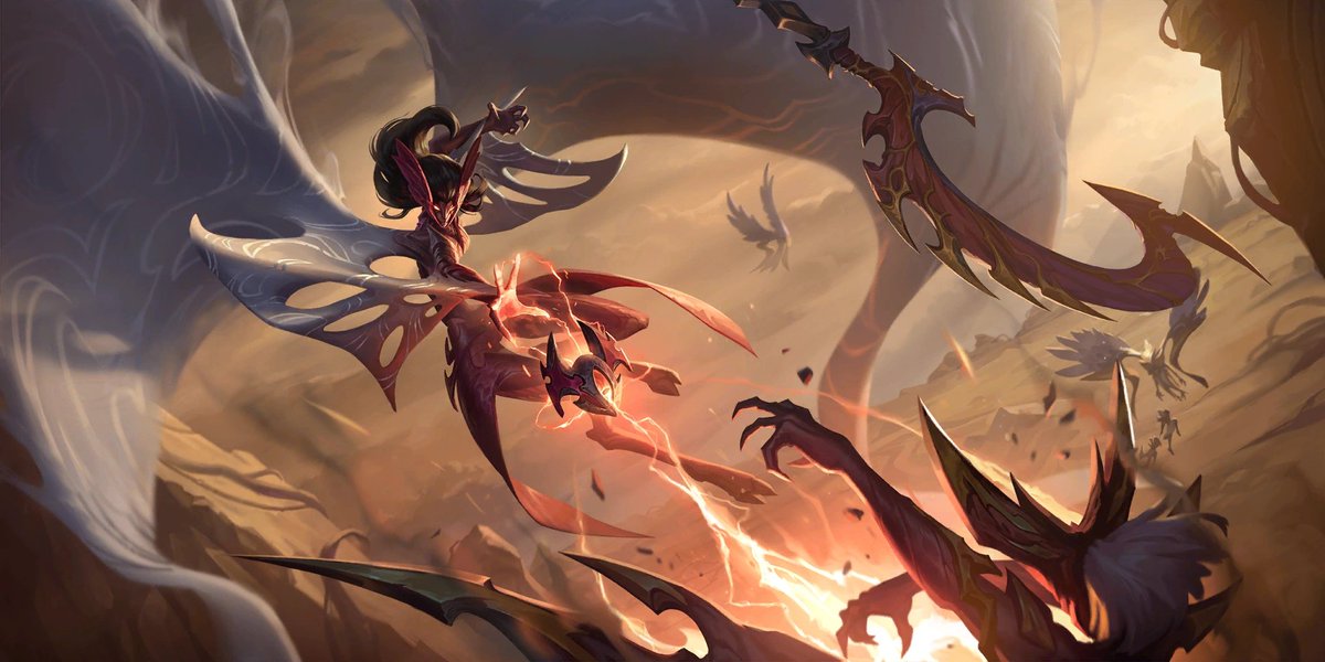 Spideraxe30's tweet photo. These are all 4 of Aron Elekes' Darkin in Awakening.
* Xolaani and Horazi https://t.co/WAN8Z76gpR