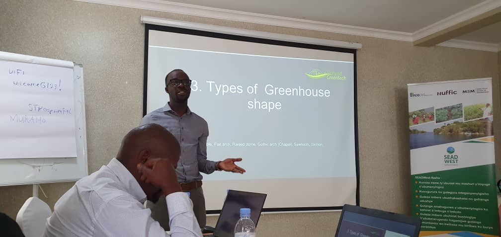 HGTRwanda's tweet photo. ๐จ Updates ๐จ This week (12th-16th of September) @hgtrwanda together with @AERES under the #SEADPROJECT are conducting "Training of Trainers - Greenhouse Management" in @RubavuDistrict @RwandaWest https://t.co/j5UvzG5VBE