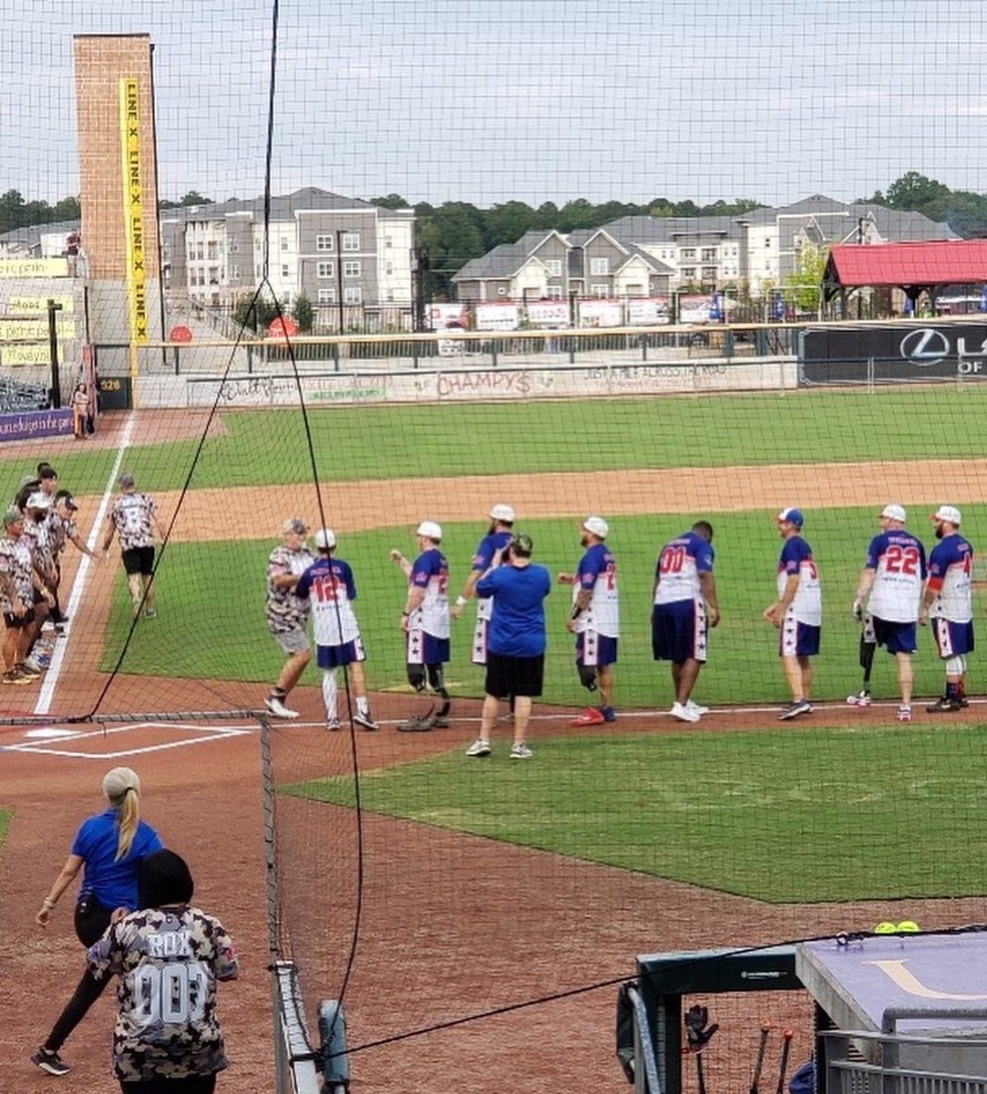 PeopleTec's tweet photo. We had a great time at the Military Tribute Night Softball Game watching the USA Patriots Amputee Softball Team vs. Team AUSA! ๐บ๐ธ๐ฅ Team USA Patriots represent some of the bravest and most determined heroes, soldiers, and veterans.
ย
#ProudSponsor PeopleFirst #TechnologyAlways https://t.co/8r4zOgogbY