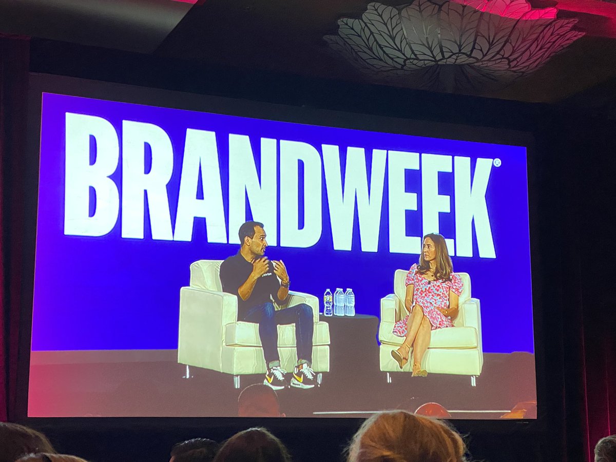 griner's tweet photo. How ABInBev grew from a low-ranked effective marketer to one of the world’s best: People first, then processes and partners, says Ryan Verschoor, global vp of marketing culture and capability, at #Brandweek’s opening session. @Adweek https://t.co/i98tuAzSJa