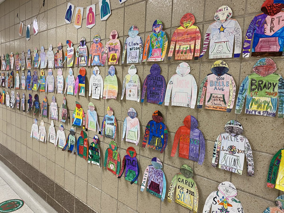 EGFAdamsApples's tweet photo. Hoodies About Us! We have some very talented 7th graders! Wow! #cmspride #egfpride #egfcms #buildingrelationships https://t.co/t50R3ZBXso