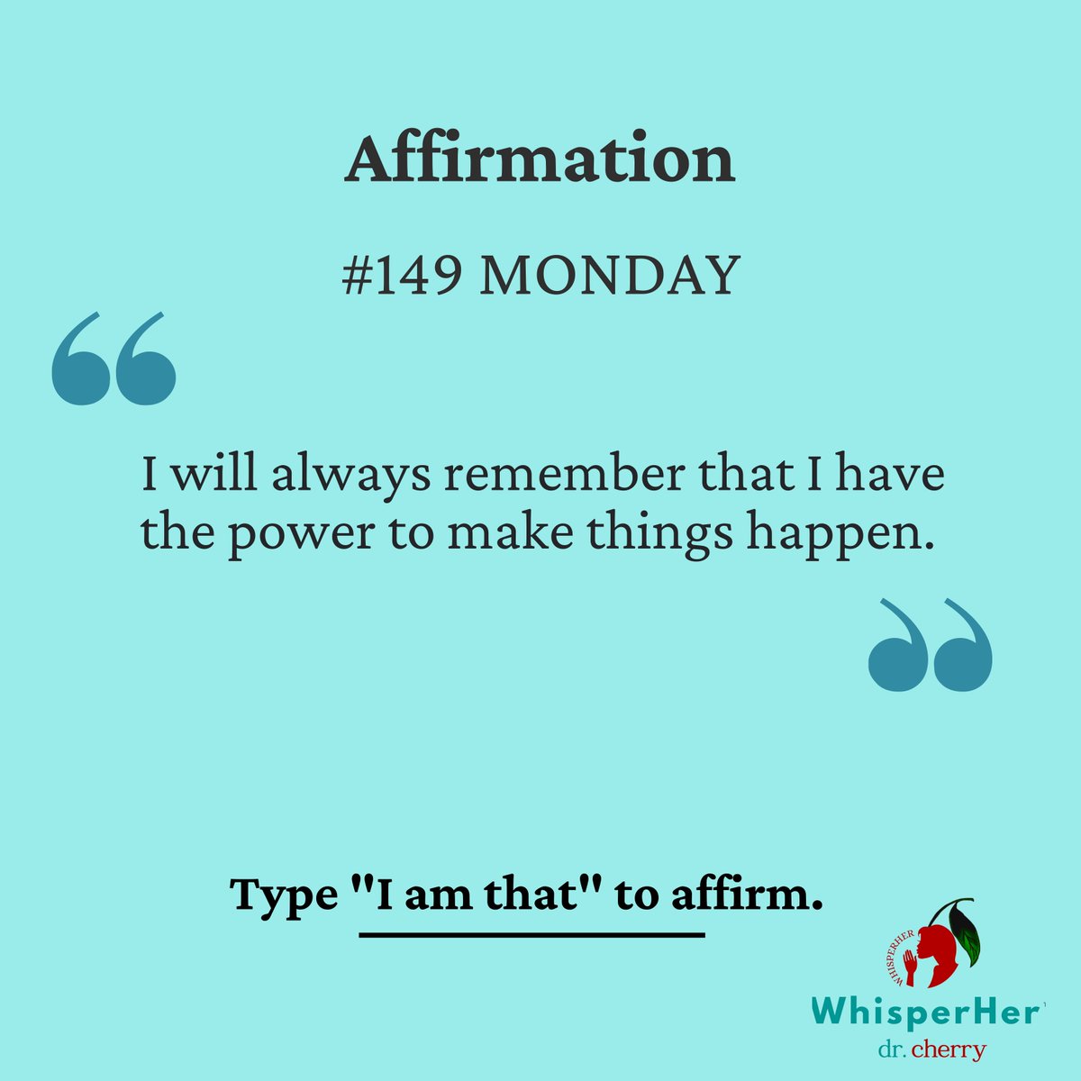 drcherryc's tweet photo. "I am that" to affirm!
#empowerment #positivity #positiveattitude #beliefsystem #manifestation #affirmation #mindset #success #personalpower #optimisticattitude #artofsayingno #nonegativity #love #iamthat #womensupportingmen #mensupportingwomen #whisperher #ceowhisperher https://t.co/wOd1U902qU