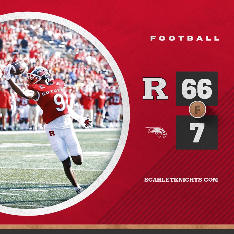 RUAthletics's tweet photo. Victory Monday! #GoRU
