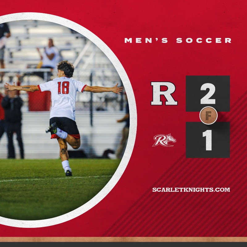 RUAthletics's tweet photo. Victory Monday! #GoRU