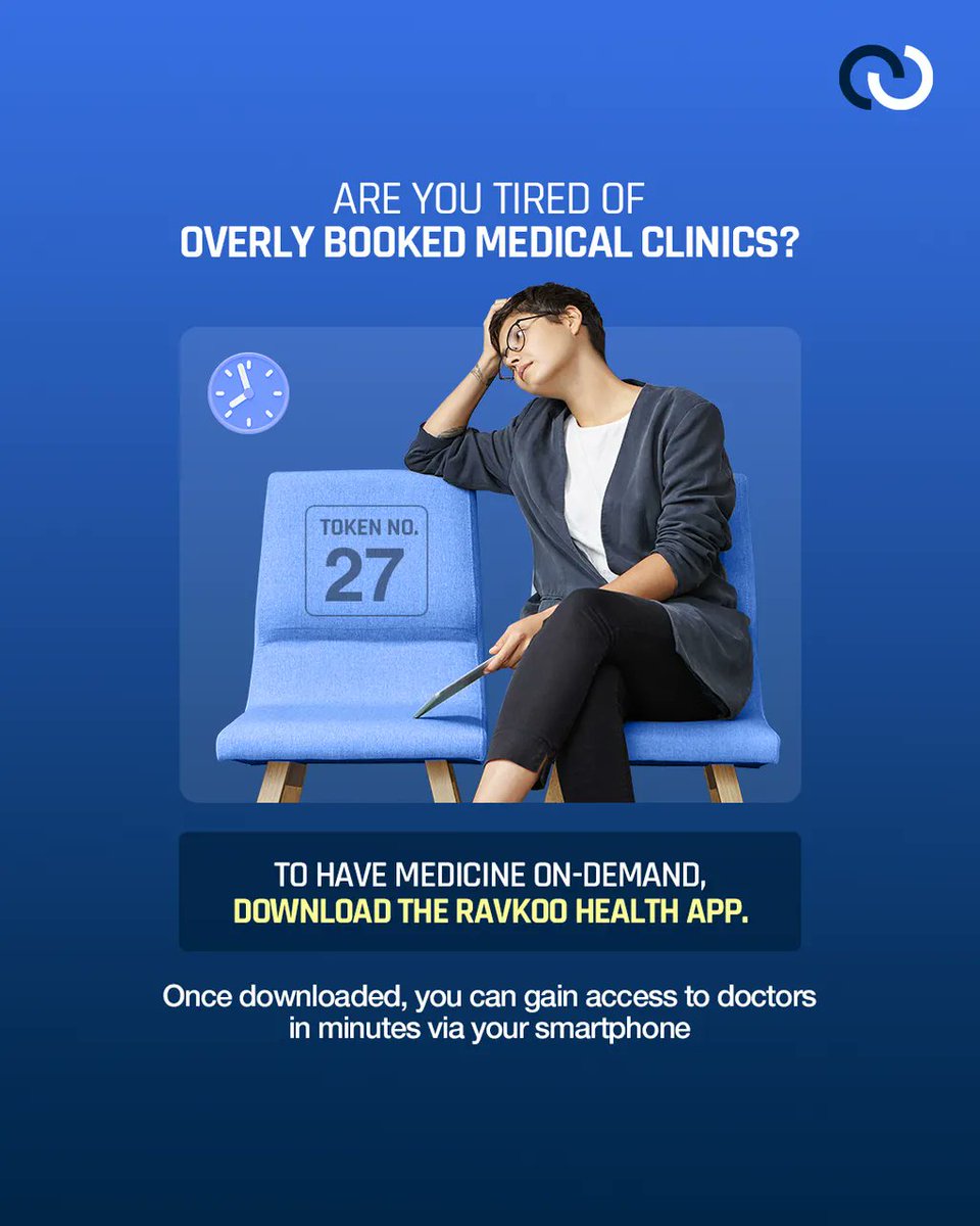 Have you downloaded the Ravkoo Health App yet? Our app not only gives you the benefit of remote doctor's appointments, but it also brings you the ability to order prescriptions and at-home lab testing!

Monitoring your health has never been this straightforward! Download the app.