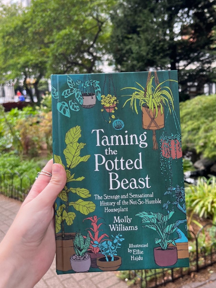 AndrewsMcMeel's tweet photo. Both fascinating and fun, Taming the Potted Beast will take readers on exhilarating botanical adventure through the ages. Available tomorrow at a bookstore near you!🌿 https://t.co/XYljsjBPI0 https://t.co/KRBOPdVYiD