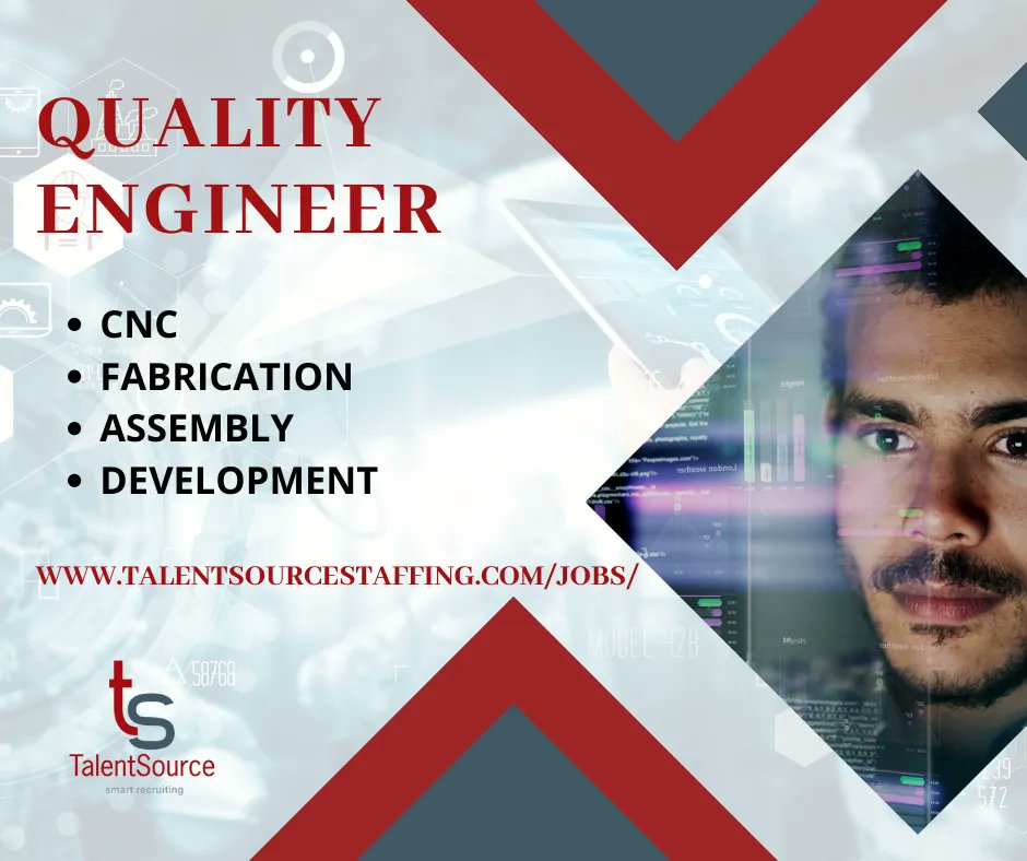 TalentSourceStf's tweet photo. Are you a Quality Engineer looking to join a fantastic company in Elkhart?! Check out this job to see if it's a good fit for you! https://t.co/oK2cEhSlo0 #engineer #nowhiring #hiring #quality #talentsource #smartrecruiting #careers https://t.co/wvDvt8S70R