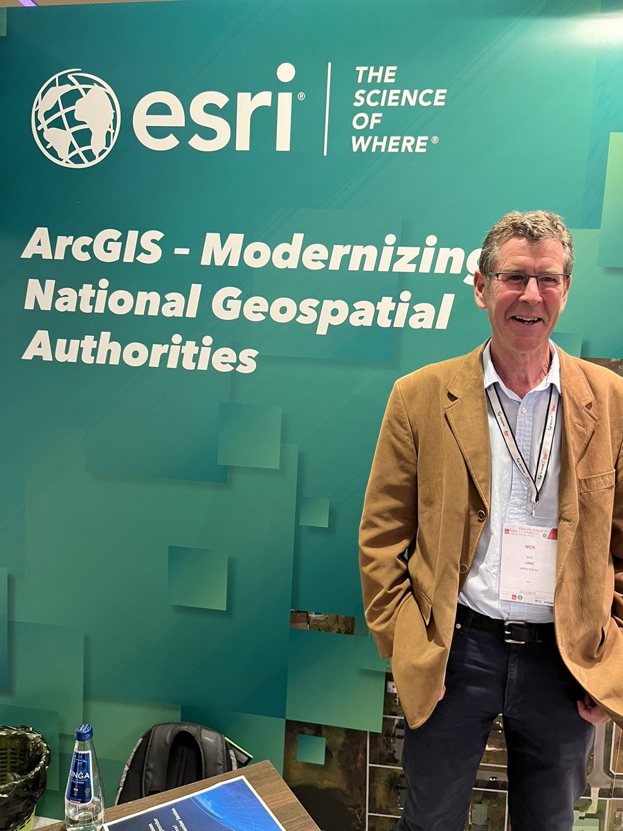 Mark_Cygan's tweet photo. Are you automating National #Mapping & Cadastre w/ #GeoAI ? Join #Esri Nick Land in 30 mins to learn how w/ #GIS @FIG_News #FIGCongress #FIG2022 in Lime Rm https://t.co/iFJG19fzpA