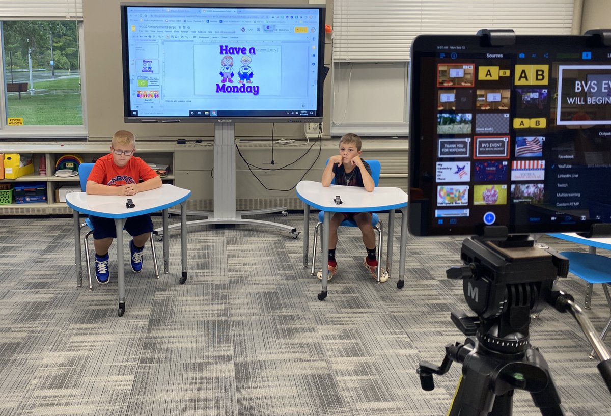 Exciting things happening here at BVS with student leadership! Our 5th grade Announcement Team is producing the morning announcements. The Character and Service Team also jumped in to start teaching about Optimism. Stay tuned to see what else our student leaders are up to!
