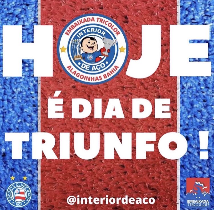interiordeaco's tweet photo. @interiordeaco @ECBahia @EsquadraoECB https://t.co/AD50h9Erv1