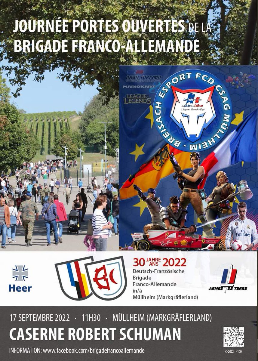 EsportBFA's tweet photo. Stand #esport FCD samedi 17 septembre lors de la journée portes ouvertes de @DFBrigade ! https://t.co/wMfnmQrkKq