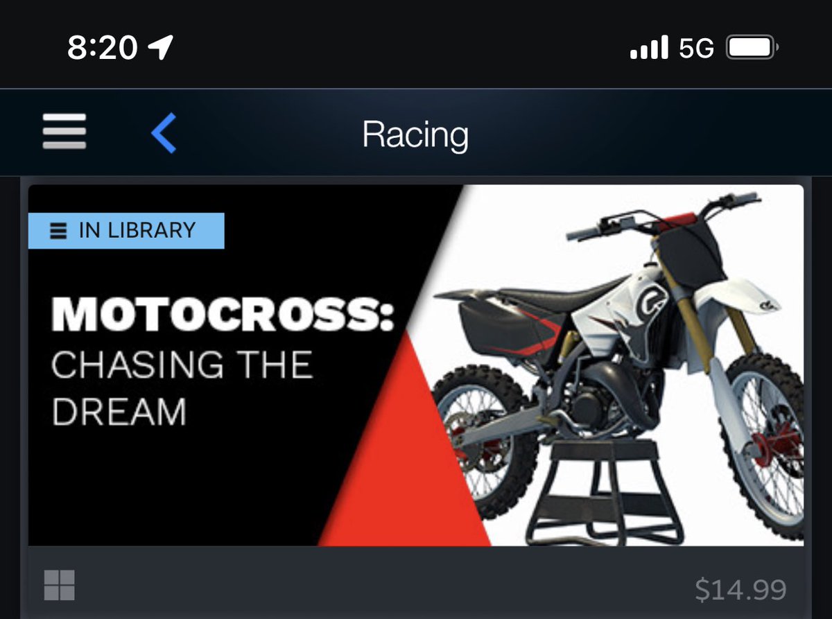 hodge247's tweet photo. How did our early access game get featured in the “New and Trending” category in the racing section on Steam 😳🤯 Crazy. https://t.co/INtOV3aY1i