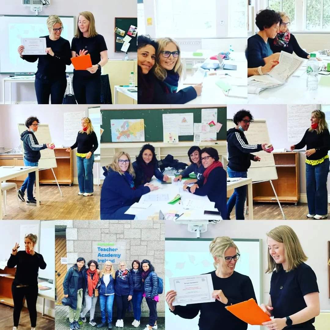 Meme_csg's tweet photo. ErasmusSummer, part 2! 6 of our primary teachers just back from a very interesting course in Dublin about making CLIL more effective at primary level! This within the Erasmus+KA1 active at our school. More mobilities expected soon! @ErasmusPlusInd @EUErasmusPlus @Erasmus_Project https://t.co/iuExcKwm1l