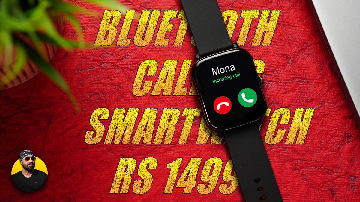 mrtechsingh's tweet photo. 2X GIVEAWAY - Bluetooth calling Smartwatch for just Rs 1,499. Killer dealย ๐ฅ
Watch the full video to know how you can win these
https://t.co/DbBX70hNJi
#bluetoothcalling #budgetsmartwatch #Giveaway https://t.co/iIAUekFTFD