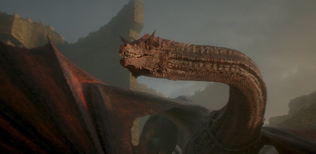AltSchwiftX's tweet photo. Caraxes has more personality than Kit Harington did in GOT S8 https://t.co/phVibOIK2Y