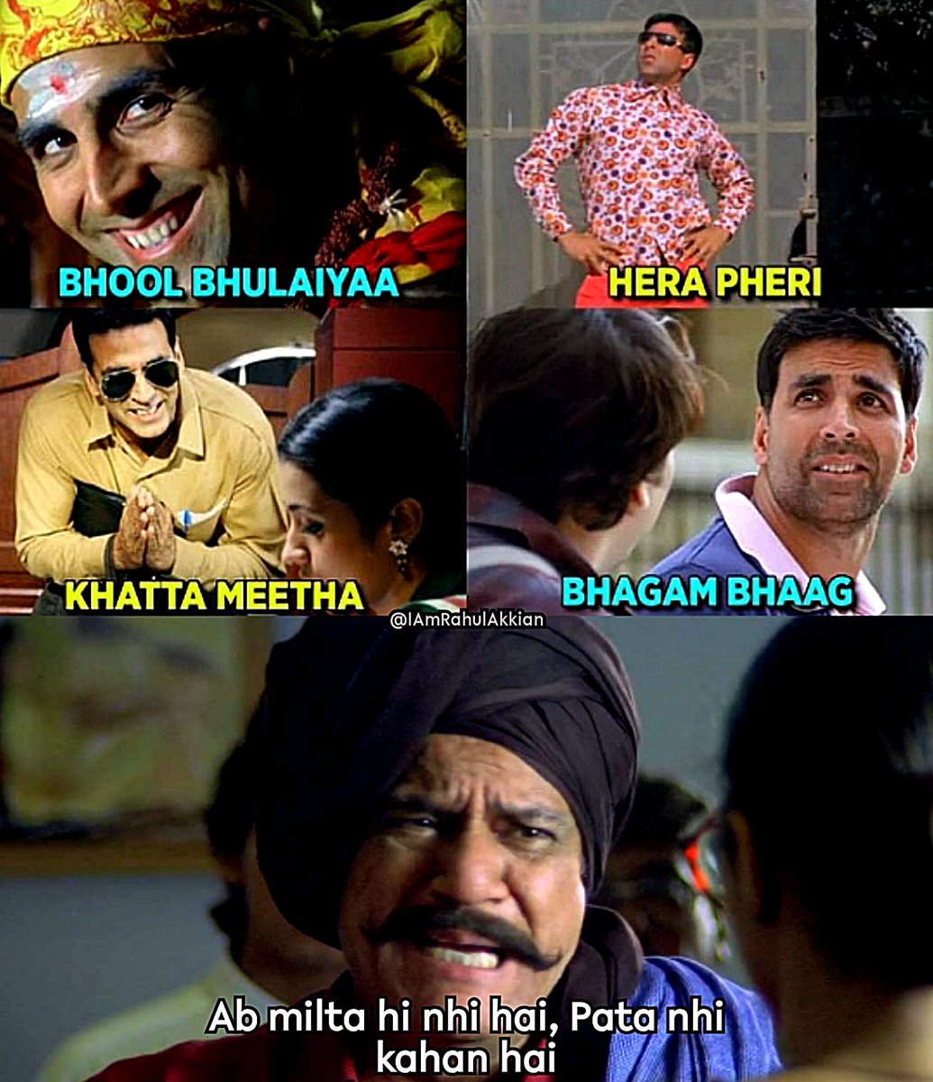 IAmRahulAkkian's tweet photo. Bring back this VINTAGE version of #AkshayKumar𓃵!! https://t.co/rNREJNft6k