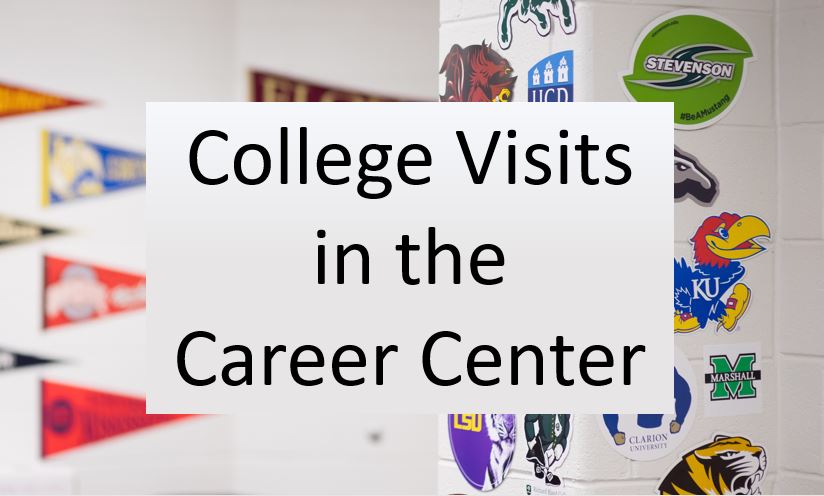 College visits this week include:

Tues. 9/13 –

Michigan State University
University of Virginia

Fri. 9/16 –

University of Maryland Baltimore County
Randolph College