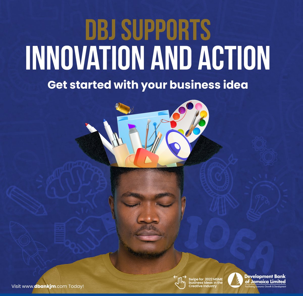 DBJamaica's tweet photo. Are you a creative wanting to start a business?
Here are a few ideas; DBJ will support you!
Contact us via WhatsApp (text only): 876-371-3830.
#DBankJa #GrowWithDBJ #businessidea #businessowners #businessminded #jamaicanbusiness #creativebusinessidea https://t.co/UmoNZkf9Vz