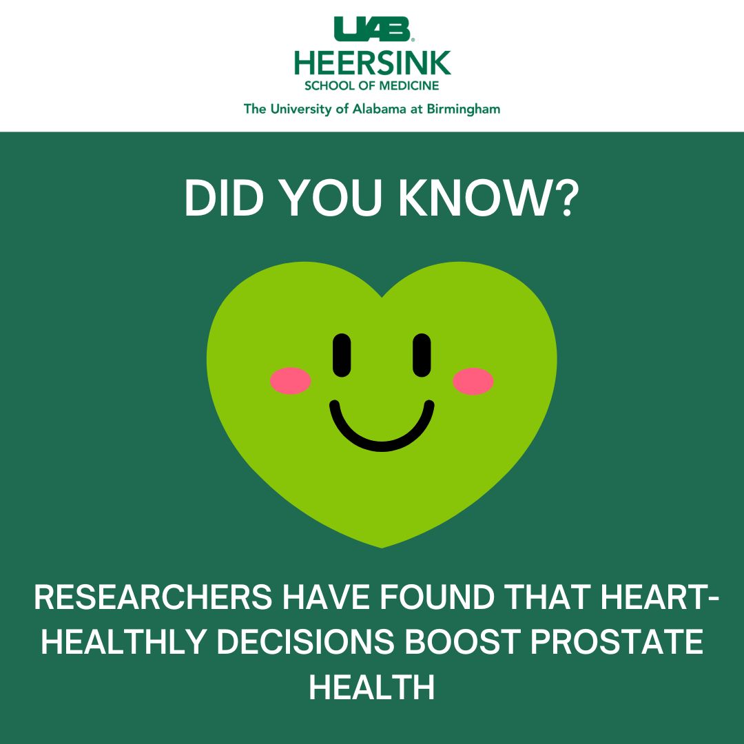 UABUrology's tweet photo. @UABUrology encourages making intentional health decisions every day and talking with your doctor about when you should receive recommended screenings in honor of #prostatehealthawarenessmonth💙

#MedTwitter https://t.co/pCqGXCTsB7