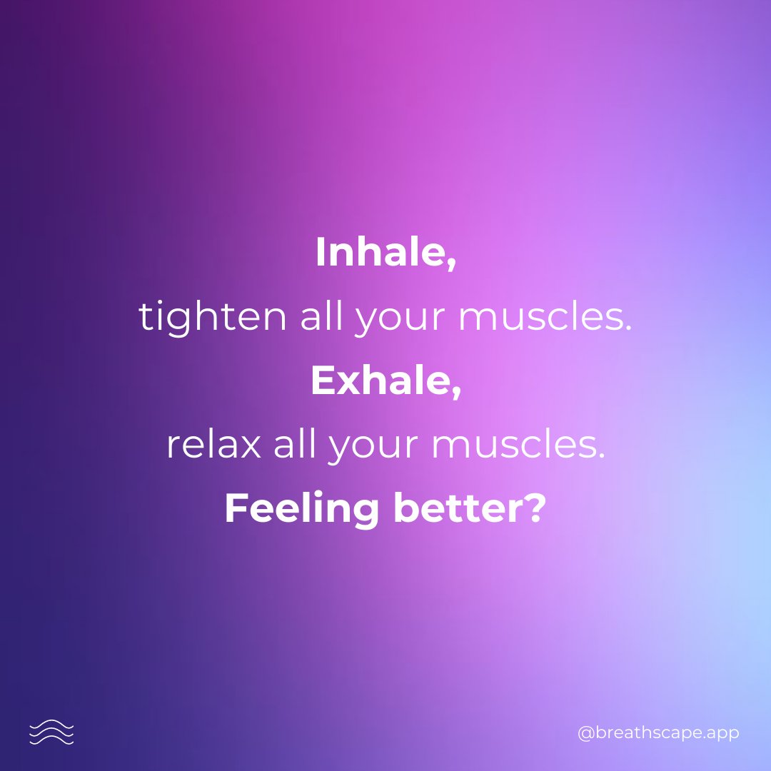 breathscapeapp's tweet photo. It's all about harnessing the body to relieve the anxiety in our minds 💯
#breathscape #deepbreathing #relaxation #mindfulness #motivationalquotes #meditation #positivethinking #dailymeditation #mindfulnessmeditation #guidedmeditation #breathwork #clearmind #presentmoment https://t.co/zKzbYG5WTc