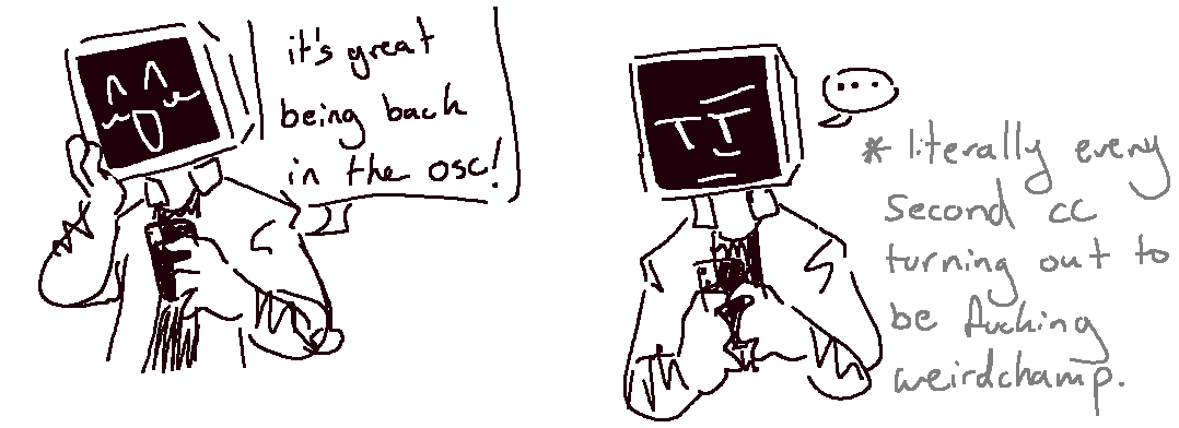 r4np0e's tweet photo. it's been like 4 months since I came back to the osc and since then like every week someone new gets exposed with some shit they did😭/lh https://t.co/rL5zrcINGb