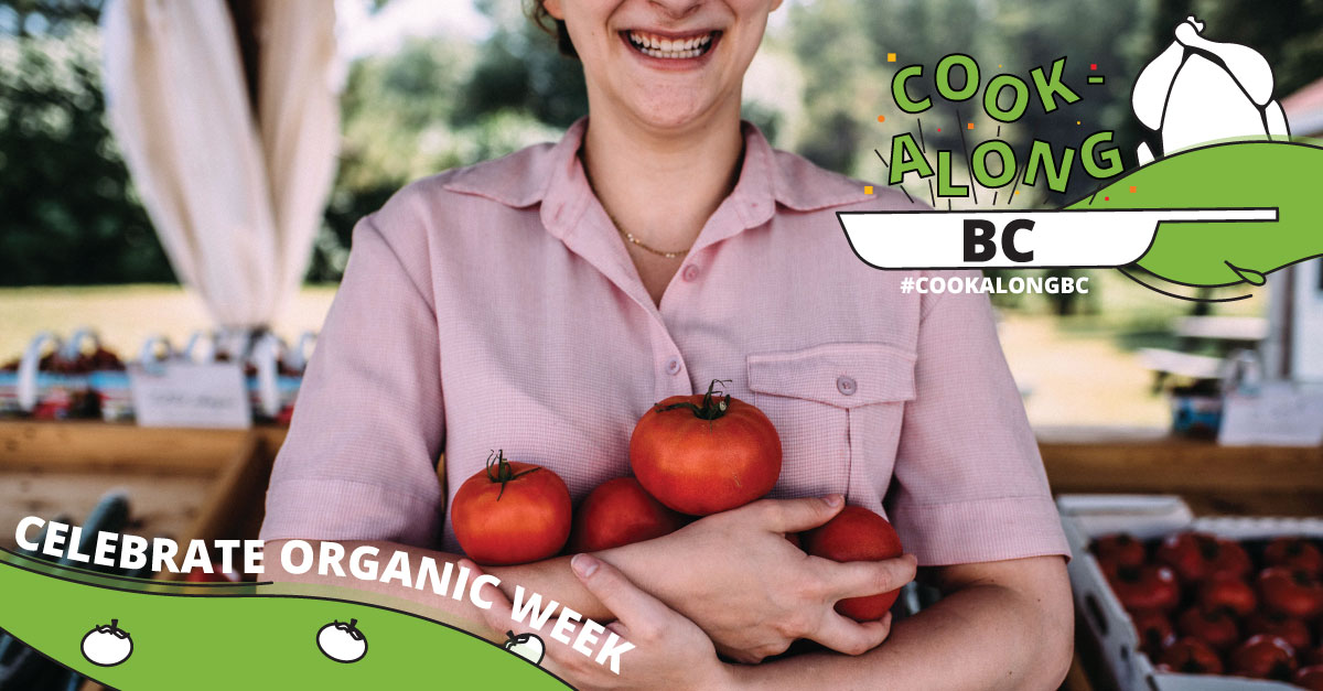bcaitc's tweet photo. Sep 12 to 18 is Organic Week! It's a time to celebrate organic food, farming, & the environment! Are you looking for organic ingredients for the Sep 14 #CookAlongBC event? Visit https://t.co/1i9P1cBVMn for a directory of local #organic food, farms, & businesses. @thisisorganicbc https://t.co/3lo7lhDpGS