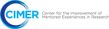We are starting our fall round of @CIMERproject's #EnteringMentoring training today! Join us at noon for The Elements of Effective Mentoring
