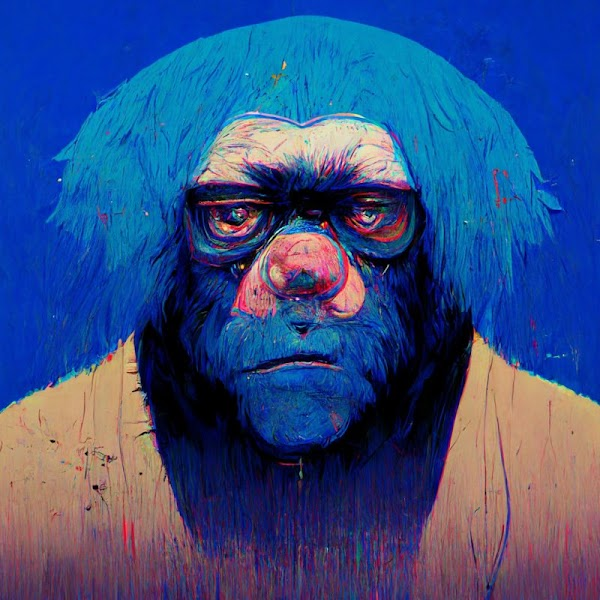 spunmonkes's tweet photo. ɥ∀∀∀∀ ɥɥ∀ɐ ɥo0o ɥooo

I˥qᴉɥפ ʎ∀puoW ǝnlq

GM ☕️🐒😎

#CryptoArt #AiArtwork #NFTartwork #NFTCommunity #NFTCommunityCryptoArt #AiArtist 

https://t.co/oQUMYqSvfe https://t.co/BmcDeATGAl