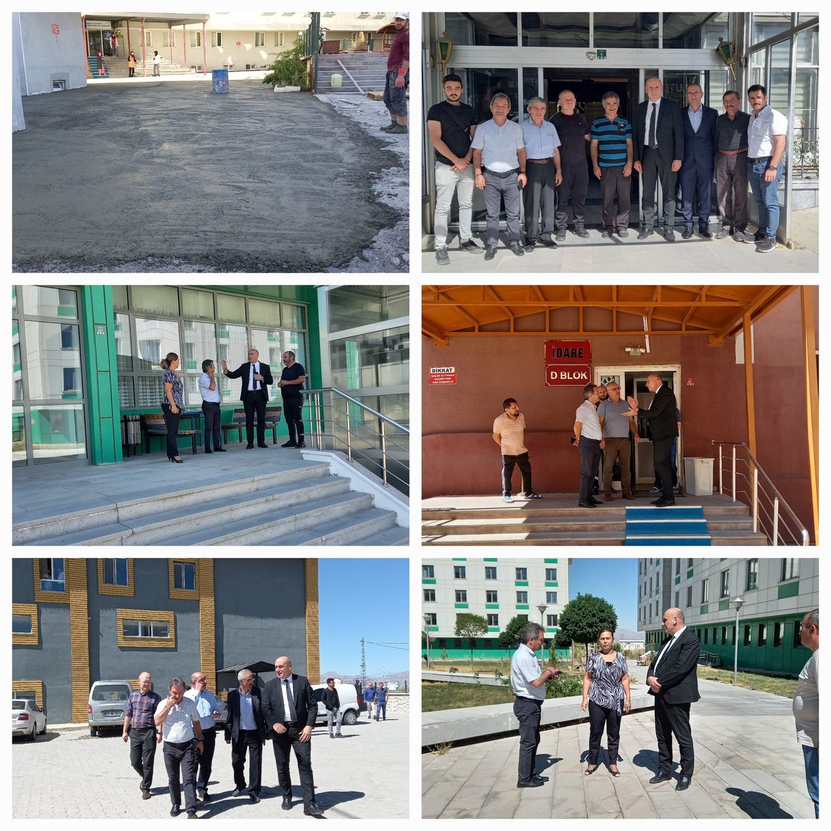GSB_Erzurum's tweet photo. İl Müdürümüz Birdal ÖZTÜRK, şehir merkezinde 13 yurdumuzu ziyaret ederek,tadilat,bakım ve onarım işlerini üstlenen firmalardan bilgi aldı.GSB Erzurum yurtları olarak 19 Eylül de açılacak olan eğitim ve öğretime hazırız.  Her şey öğrencilerimize  daha konforlu bir ortamı sağlamak. https://t.co/5lAOxwMOyP