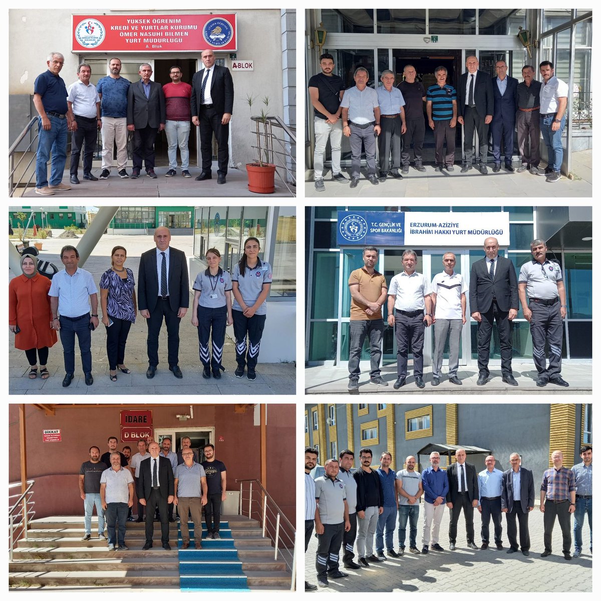 GSB_Erzurum's tweet photo. İl Müdürümüz Birdal ÖZTÜRK, şehir merkezinde 13 yurdumuzu ziyaret ederek,tadilat,bakım ve onarım işlerini üstlenen firmalardan bilgi aldı.GSB Erzurum yurtları olarak 19 Eylül de açılacak olan eğitim ve öğretime hazırız.  Her şey öğrencilerimize  daha konforlu bir ortamı sağlamak. https://t.co/5lAOxwMOyP
