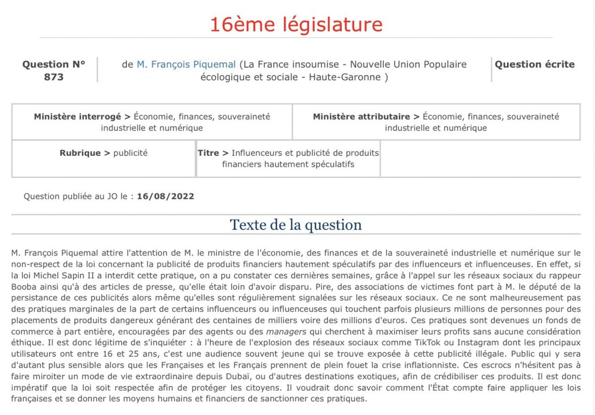 La France insoumise à l'Assemblée nationale tweet media