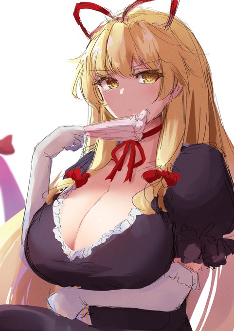 1億年ぶりに紫描いた #八雲紫 