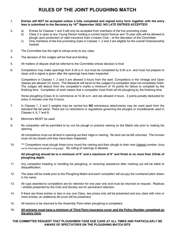 Entries close 16th Sept!!!