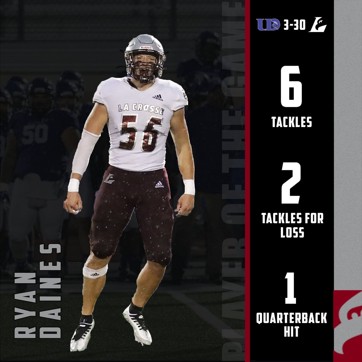 UWLEagleFB's tweet photo. Here are the players of the game from Saturday's win!

#TheExperience #d3fb https://t.co/aqVEUjtQkm