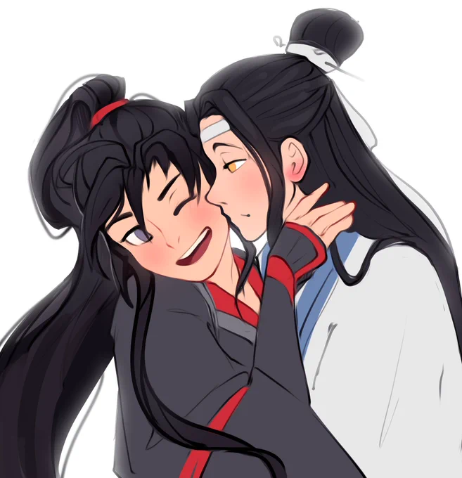 Definitely will use my WangXian pieces to show my improvement lmaooo  I feel more comfortable drawing them than I used to back in 2020  