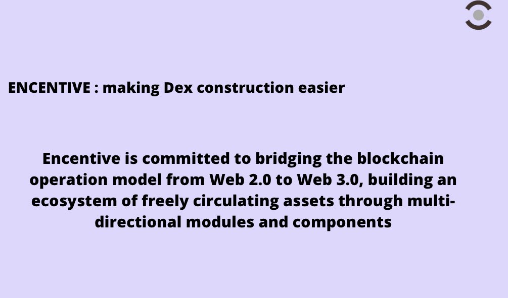 Udycreative's tweet photo. Hello guys do you know? #Encentive makes #DeX construction more easier ? Hurry now and join https://t.co/609khJnM74 to build .
Follow @Encentive_io @Encentive2
Visit https://t.co/609khJnM74 https://t.co/3E0JLTpOSD