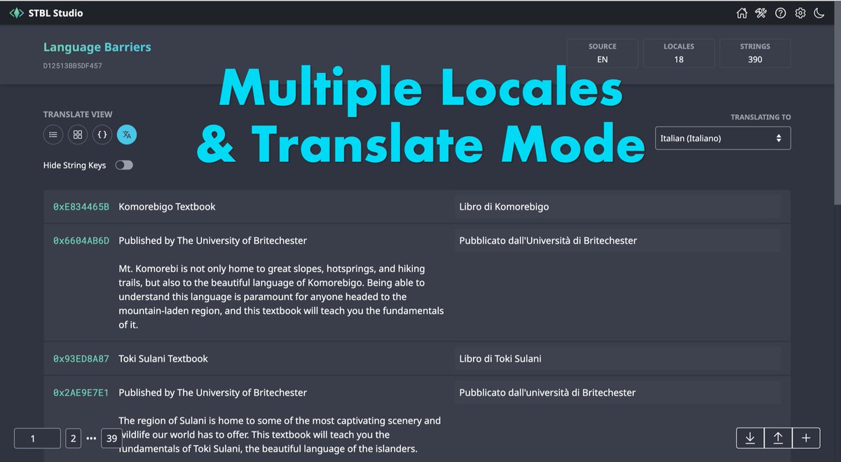 simstoolkit's tweet image. STBL Studio is finally ready for public use! You can find it online at stbl.sims4toolkit.com

This website is a huge improvement over the previous STBL editor, but it is still new - please treat it as experimental for now and report any issues that come up to @frankkulakmods.