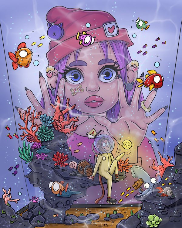 NEW DROP 🎉
.

An underwater world that reveals mysterious characters
.
Price: 0.12 ETH 
<a href="/opensea/">OpenSea</a> 
.#NFTFam #NFTCollection #nftcollector #NFT #NFTCollection 
👇🏻

opensea.io/assets/ethereu…
