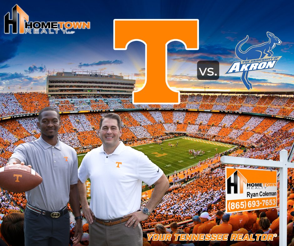 #VOLNATION GIVEAWAY - Two Tickets, Parking Pass + Hendon Hooker Autographed Football!
👍 Retweet &amp; Like this post! 
🔶FOLLOW OUR PAGE

Hometown Realty is a proud sponsor of the #TennesseeVolunteers! #VFL 🟠⚪

Ryan Coleman
Founder/Broker/CEO

#GoVols #GBO #TennesseeFootball #Vols