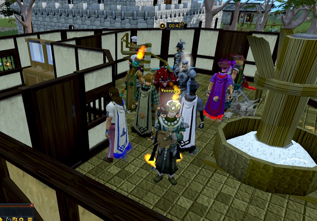 Xtone_RS3's tweet photo. my 5,6b party was very fun, led everyone on a walk from cooks guild, passing barbarian village then up to edgeville to then pretend to loop back to guild just to get 5,6b on the "the rock" rock

many thanks to my clan and everyone who showed up, it was very cool https://t.co/7NXNRs3aqB