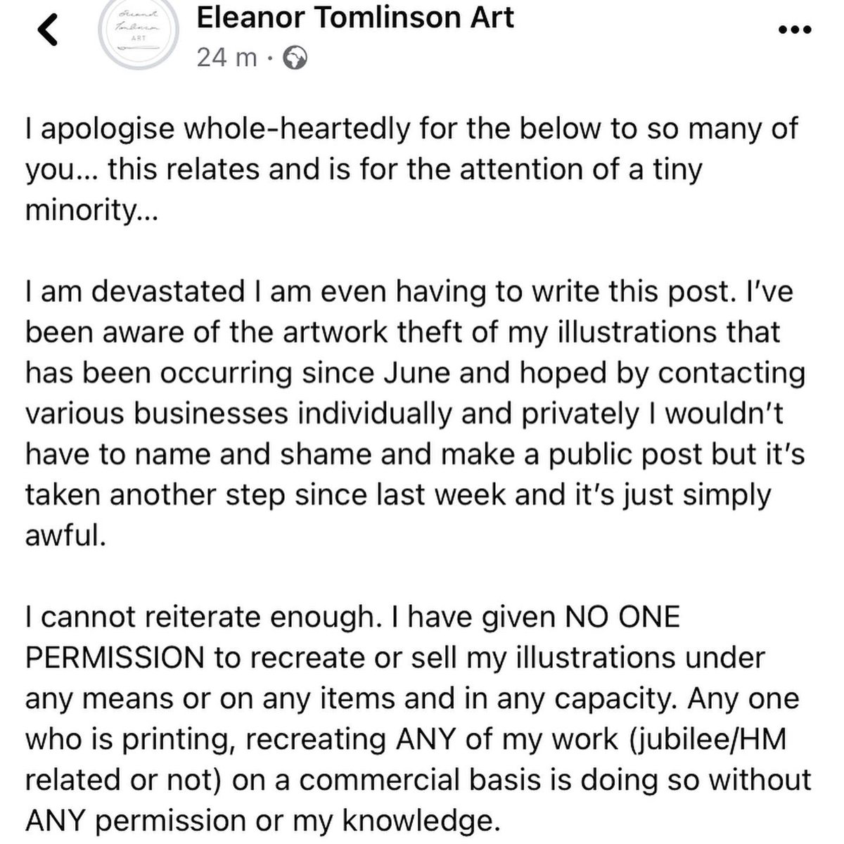 Eleanor Tomlinson tweet media