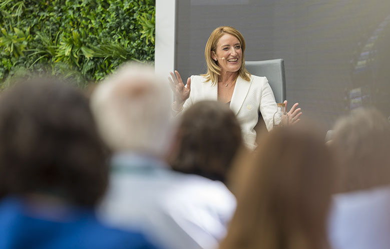 Roberta Metsola tweet media